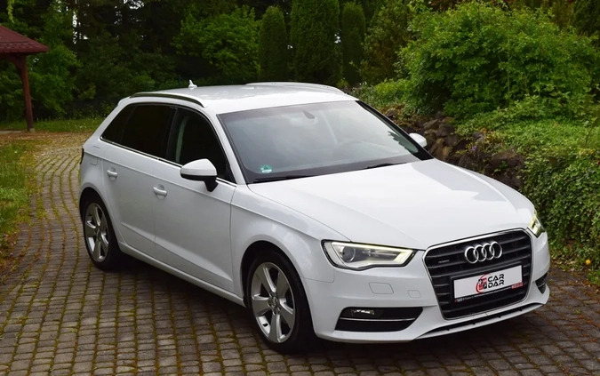 Audi A3 cena 57700 przebieg: 175000, rok produkcji 2013 z Limanowa małe 631